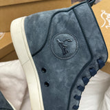 Authentic Christian Louboutin Blue Suede Sneakers 7UK 7 41 8US