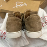 Authentic Christian Louboutin Kraft Beige Mesh Junior sneakers 9UK 43 10US