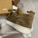 Authentic Christian Louboutin Kraft Beige Mesh Junior sneakers 9UK 43 10US