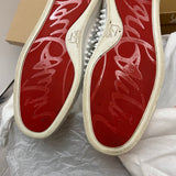 Authentic Christian Louboutin White Leather Spikes Sneakers 9UK 43 10US