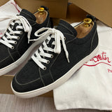 Authentic Christian Louboutin Dark Grey Junior Sneakers 6.5UK 40.5 7.5US