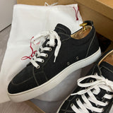 Authentic Christian Louboutin Dark Grey Junior Sneakers 6.5UK 40.5 7.5US