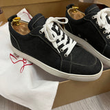 Authentic Christian Louboutin Dark Grey Junior Sneakers 6.5UK 40.5 7.5US