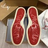 Authentic Christian Louboutin Blue Suede Desert Boot sneakers 6UK 40 7US