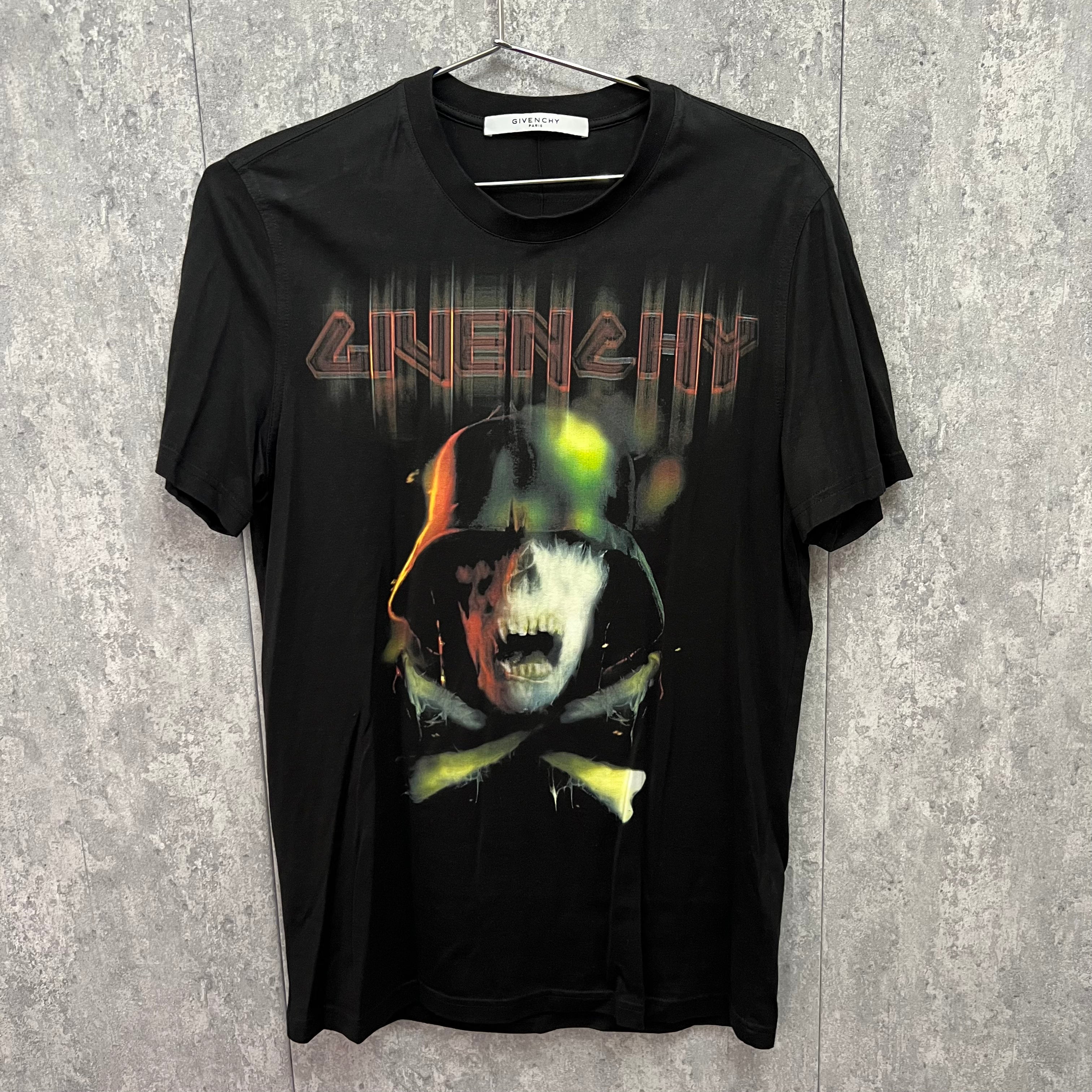 Authentic GIVENCHY skull black t shirt S DSGER SHOES