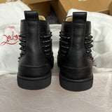 Authentic Christian Louboutin Black Leather Sneakers 7UK 41 8US