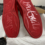 Authentic Christian Louboutin Red Suede Sneakers 9UK 43 10US