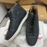 Authentic Christian Louboutin Aceir Leather Spikes Sneakers 9.5UK 43.5 10.5US